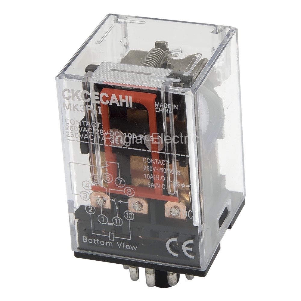 thumbnail image 2 of MK3P-I DC 24V 11-Pin Relay - 10A 250VAC (MK3P) 2 of 4