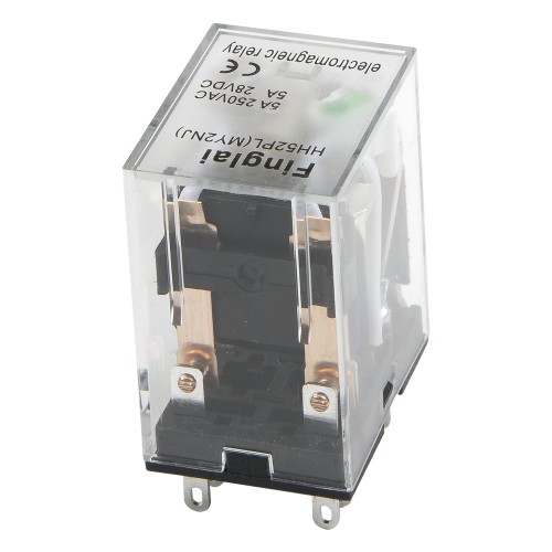 HH52PL DC 24V LED indicator electromagnetic relay HH52P MY2 series 24VDC HH52P-L MY2NJ