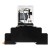 HH52PL AC 24V LED indicator electromagnetic relay with socket base HH52P MY2 series 24VAC HH52P-L MY2NJ