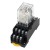 HH54PL AC 110V LED indicator electromagnetic relay with socket base HH54P MY4 series 110VAC HH54P-L MY4NJ