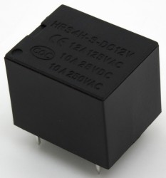 HRS4H-S-1A-12VDC electromagnetic relay