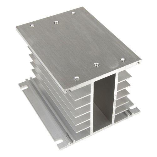FHSH01-110 white 110*100*80mm three phase solid state relay aluminum heat sink SSR radiator