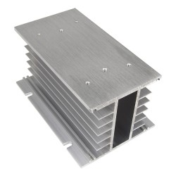 FHSH01-150 white 150*100*80mm three phase solid state relay aluminum heat sink SSR radiator