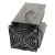 FHSI02F-150 150*100*95mm three phase solid state relay heat sink SSR radiator with 110VAC oil-retaining bearing fan and protective cover