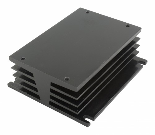 FHSI04-105 black 105*94*40mm three phase solid state relay aluminum heat sink SSR radiator
