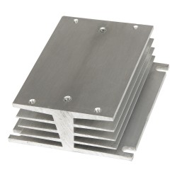 FHSI04-105 white 105*94*40mm three phase solid state relay aluminum heat sink SSR radiator