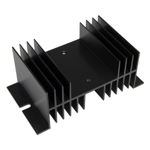 FHSW01-70 black 70*125*50mm single phase solid state relay heat sink SSR radiator