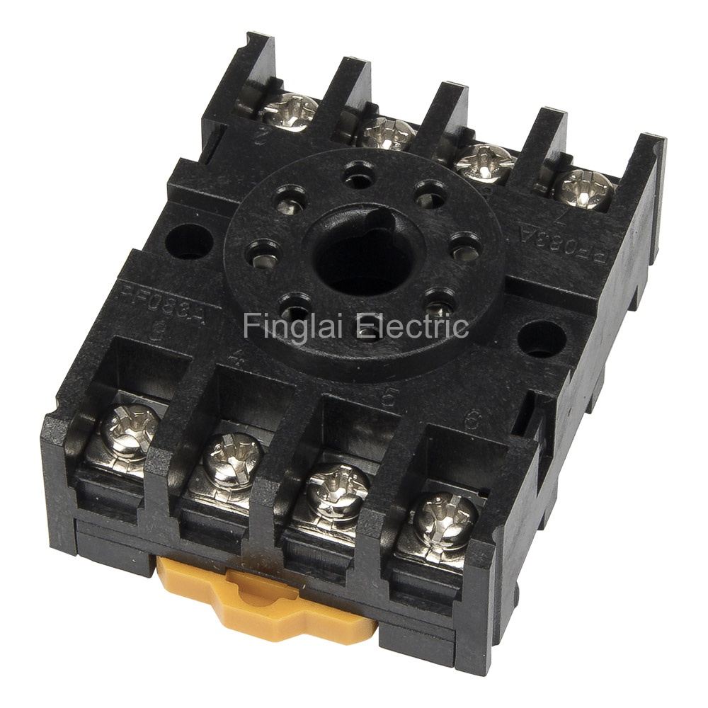 PF083A 8 pins relay socket