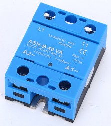 ASH-B-40VA single phase resistance to AC 40A 480V solid state voltage regulator 40VA SSR