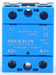 ASH-B-80VA single phase resistance to AC 80A 480V solid state voltage regulator 80VA SSR
