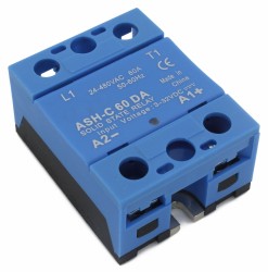 ASH-C-60DA single phase DC to AC 60A 480VAC solid state relay