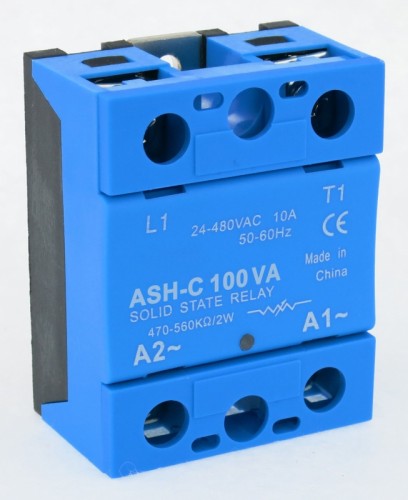 ASH-C-100VA single phase resistance to AC 100A 24-480VAC solid state voltage regulator 100VA SSR