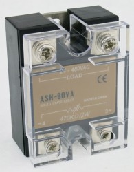 ASH-80VA single phase resistance to AC 80A 480VAC solid state voltage regulator 80VA SSR