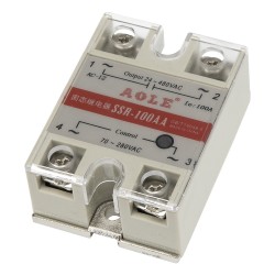 SSR-100AA single phase AC to AC 100A 480V solid state relay 100AA SSR