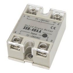 SSR-40AA single phase AC to AC 40A 480V solid state relay 40AA SSR