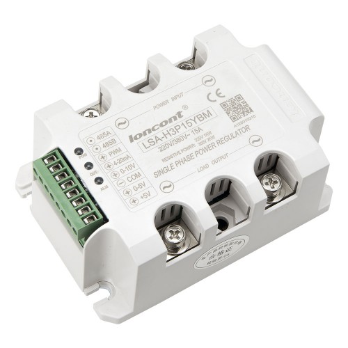LSA-H3P15YBM single phase AC 15A 220V/380V RS485 modbus interface solid state voltage regulator / power regulator module