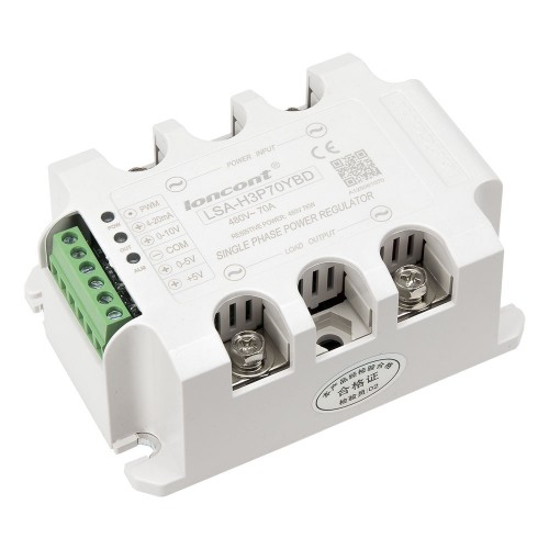 LSA-H3P70YBD single phase AC 70A 480V solid state voltage regulator / power regulator module
