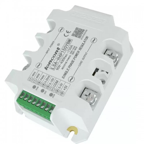 LSA-H4P150YBM single phase AC 150A 90-450V closed loop negative feedback RS485 modbus interface solid state voltage regulator / power regulator module
