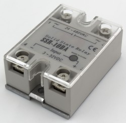 SSR-10DA single phase DC to AC 10A 480V solid state relay 10DA SSR
