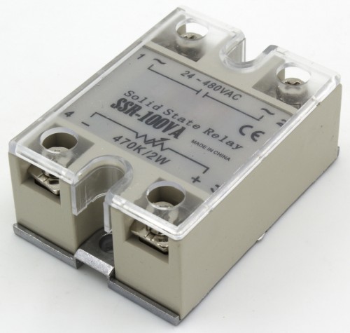 SSR-100VA single phase resistance to AC 100A 24-480V solid state voltage regulator 100VA SSR