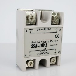 SSR-10VA single phase resistance to AC 10A 24-480V solid state voltage regulator 10VA SSR