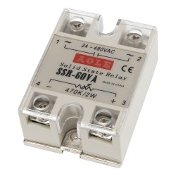 SSR-60VA single phase resistance to AC 60A 24-480V solid state voltage regulator 60VA SSR
