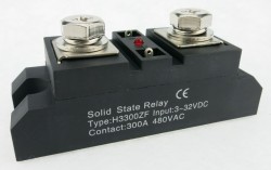 H3300ZF single phase DC to AC 300A 480V industrial grade solid state relay / SSR