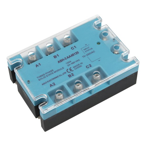 TSR-120AA-H three phase AC to AC 120A 90-480Vac solid state relay / SSR