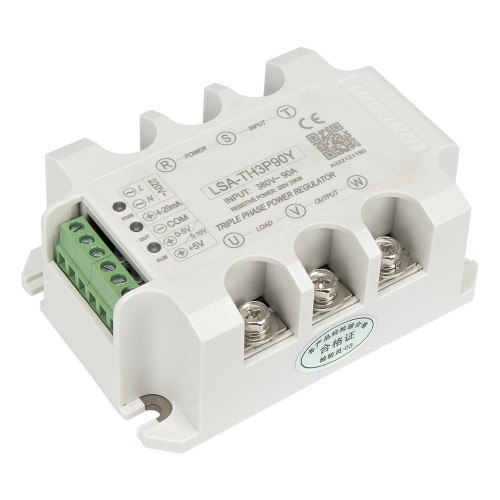 LSA-TH3P90Y three phase AC 90A 380V solid state voltage regulator / power regulator module