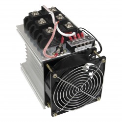 H3100ZF-3 three phase DC to AC 100A 480V industrial grade solid state relay set / SSR set