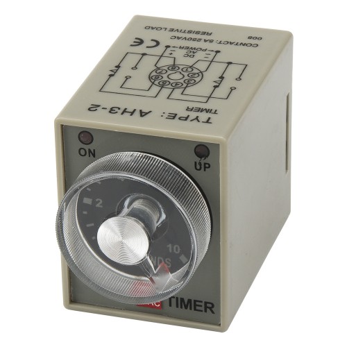 AH3-2 AC 110V 10s on delay DPDT time relay