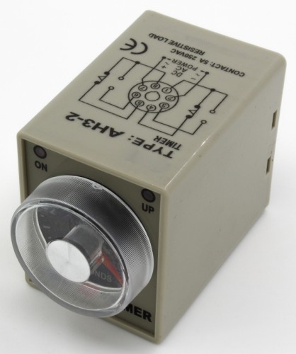 AH3-2 AC/DC 24V 10s on delay DPDT time relay