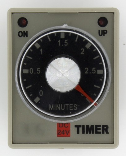 AH3-2 AC/DC 24V 3min on delay DPDT time relay