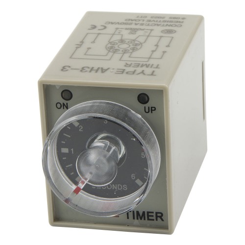 AH3-3 AC/DC 24V 6s on delay SPDT and instantaneous SPDT time relay