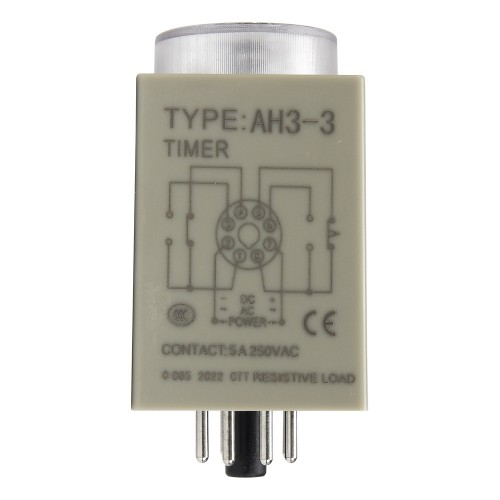 AH3-3 AC 110V 30s on delay SPDT and instantaneous SPDT time relay