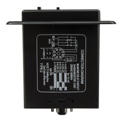 ASY-2D AC 220V 9.9s on delay DPDT black case digital time relay