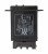ASY-3D AC 220V 999s on delay DPDT black case time relay digital with socket base