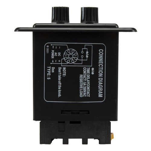 ATDV-Y AC 110V 30min on 30min off range repeat cycle SPDT time relay twin timer with socket