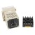 DH48S-1Z high quality AC 220V on delay SPDT time relay with socket base