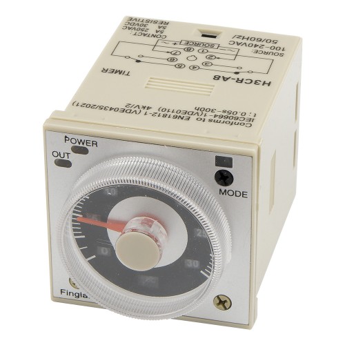 100-240VAC/AC 50-60 Hz #LRR New in Box OMRON Relais à temps H3CR-A8 H3CRA8 