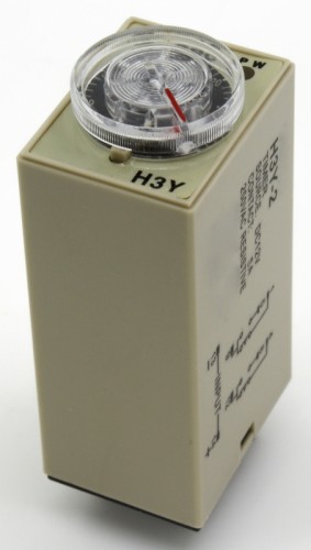H3Y-2 DC 12V 30s on delay DPDT time relay timer
