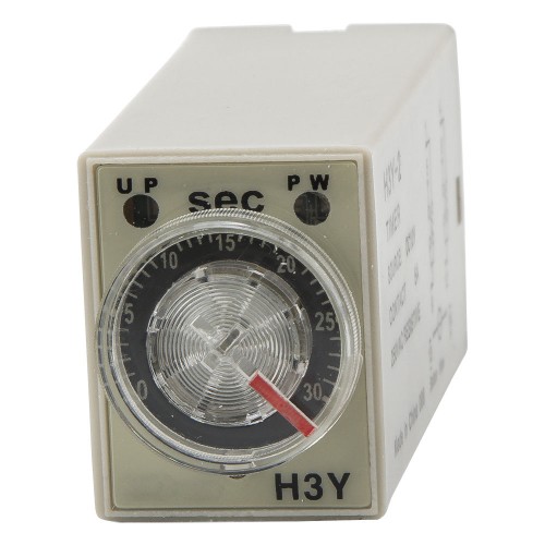 H3Y-2 DC 24V 30s on delay DPDT time relay timer