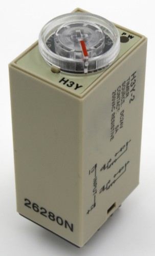 H3Y-2 DC 24V 30s on delay DPDT time relay timer