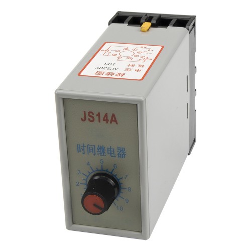 JS14A 220V 10s on delay DPDT time relay