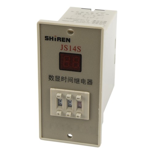 JS14S-3 AC/DC 24V 0.1-99h multiple time unit on delay DPDT time relay