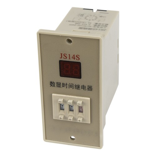 JS14S-3 AC/DC 100-240V 0.1-99h multiple time unit on delay DPDT time relay