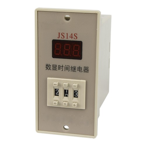 JS14S-3 AC/DC 24V 9.99s on delay DPDT time relay