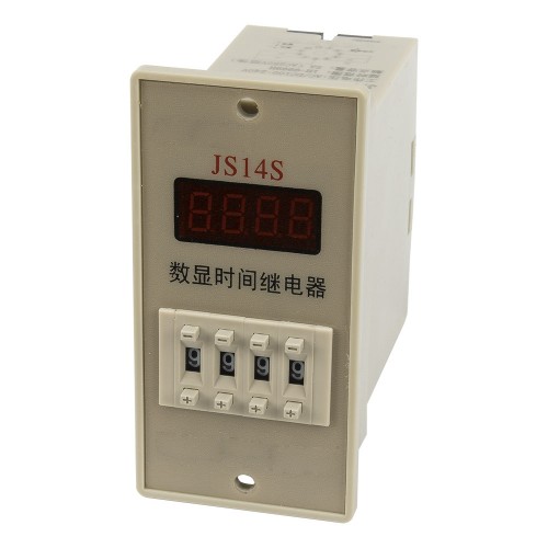 JS14S-4 AC/DC 100-240V 99h59min on delay DPDT time relay