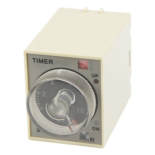 ST3PA-B AC 220V 1s/10s/60s/6min on delay time DPDT time relay