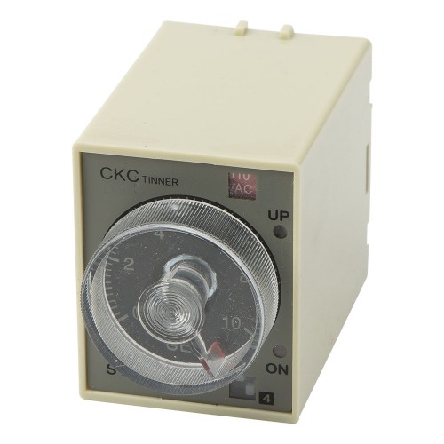 ST3PC-B AC 110V 1s/10s/60s/6min on delay time SPDT and instantaneous SPDT time relay